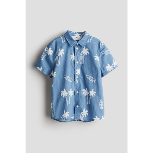 H&M Patterned Cotton Shirt