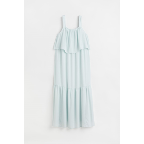H&M MAMA Flounce-trimmed Nursing Dress