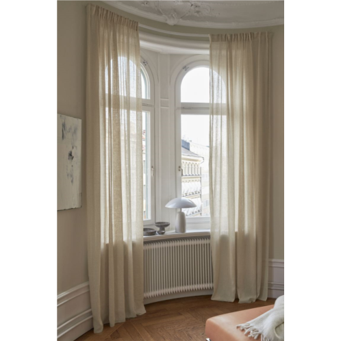H&M 2-pack Linen-blend Curtain Panels