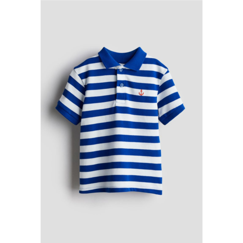 H&M Cotton Pique Polo Shirt
