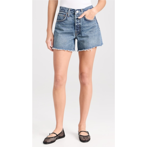 AGOLDE Parker Long Short: Vintage Cut Off Shorts