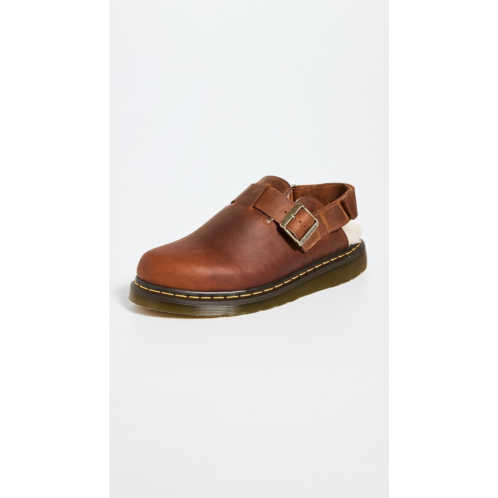 Dr. Martens Jorge Ii Warm Tan Archive Pull Up Mules