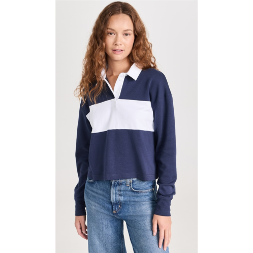 Outdoor Voices Rugby Cropped Long Sleeve Top