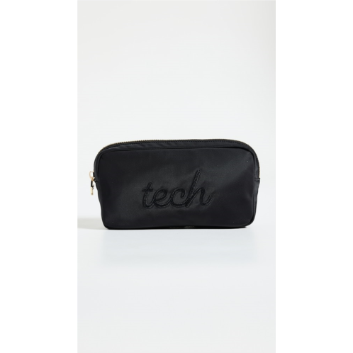 Stoney Clover Lane Noir Tech Embroidered Small Pouch