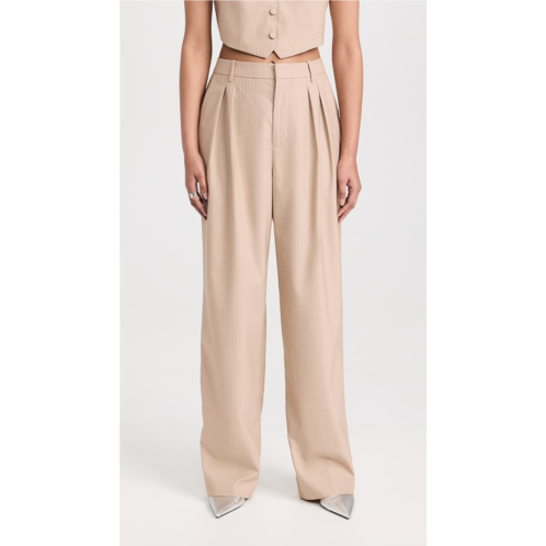 WAYF Dolly Pleated Trousers