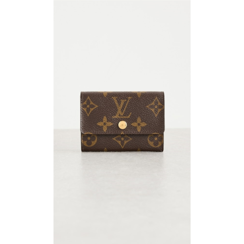 What Goes Around Comes Around Louis Vuitton Monogram Porte Monnaie Plat Card Case