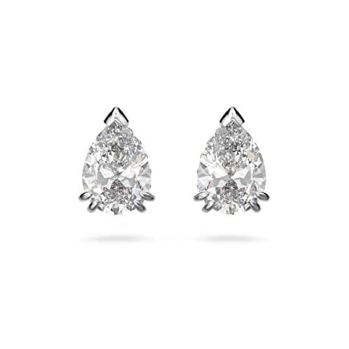 SWAROVSKI Millenia Crystal Jewelry Collection, Clear Trilliant & Pear Cut Crystals, Rhodium Tone Finish