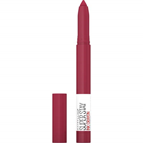 Maybelline SuperStay Ink Crayon Matte Longwear Lipstick With Built-in Sharpener, Speak Your Mind, 0.04 Ounce