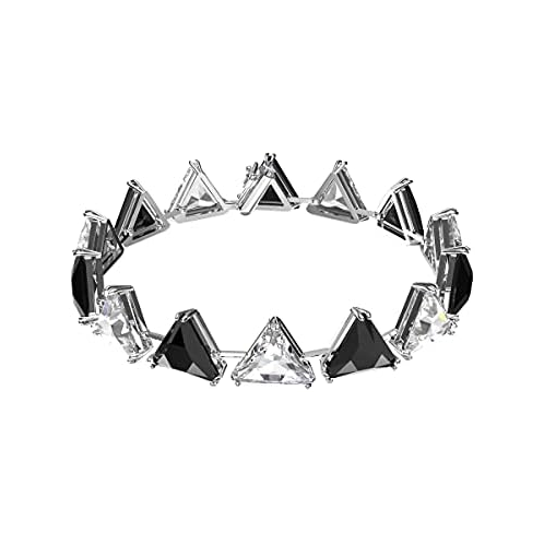 Swarovski Ortyx Triangle Cut Crystal Bracelet Jewelry Collection, Rose Gold & Rhodium Tone Finish
