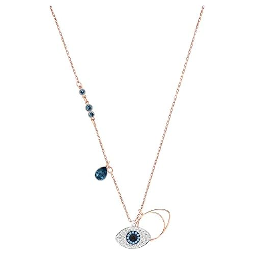 SWAROVSKI Symbolic Evil Eye Crystal Jewelry Collection, Featuring Necklaces, Earrings, and Bracelets