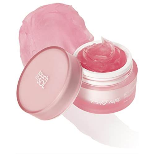 TOUCH IN SOL Icy Sherbet Primer 1.05 fl.oz. - Hydrating Primer Face Makeup for Dry or Oily Skin - Silk Pore and Wrinkle Minimizer - Silicone and Oil Free Gel Formula with Cooling E