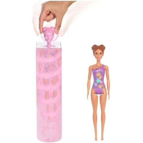 Barbie Color Reveal Doll & Accessories, Sand & Sun Series, 7 Surprises, 1 Barbie Doll (Styles May Vay)