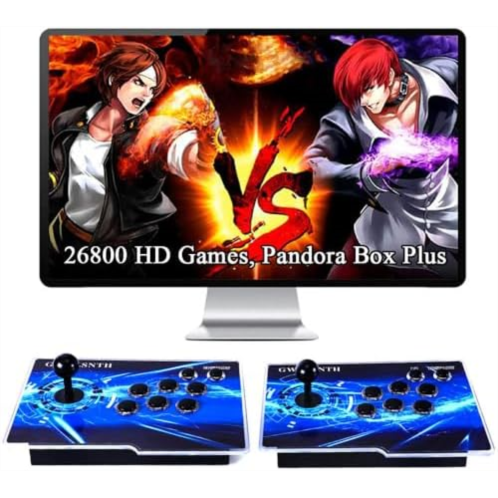 GWALSNTH 26800 in 1 Pandora Box 60S Arcade Games Console,1280X720 Display,Search/Save/Hide/Pause Games,Two Separate joysticks,1-4 Players …
