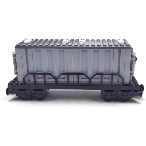 General Jims Large Capacity Train Tanker Car and Truck with Filler Barrels 199 Piece Toy Train Modular Building Block Bricks for Teens and Adults