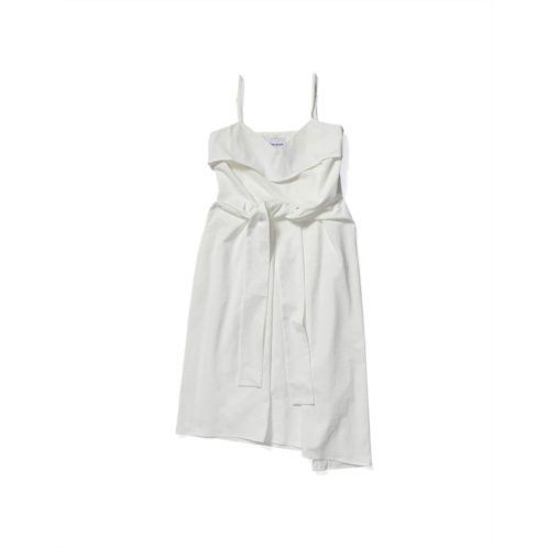 COLOVOS Tank Tie Front Dress