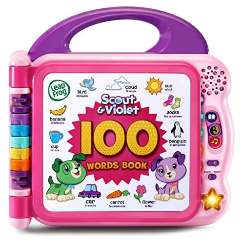 LeapFrog Scout and Violet 100 Words Book (Amazon Exclusive), Purple