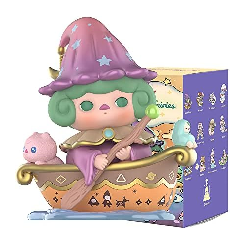 POP MART PUCKY What are The Fairies Doing Blind Box Figures, Random Design Toys for Modern Home Decor, Collectible Toy Set for Desk Accessories, 1PC