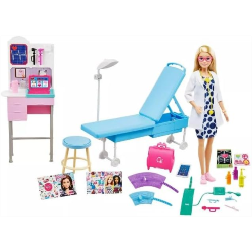 Barbie Doll (Medical Doctor Deluxe Doll Playset)