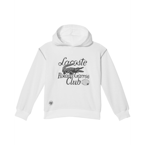 Lacoste Kids Long Sleeve Roland Garros French Terry Sweatshirt (Little Kids/Big Kids)