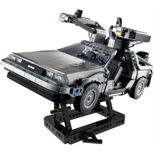 Generic Display Stand for Lego Back to The Future Time Machine 10300 Building Set; Awesome Display Stand for Lego 10300; Sturdy Stand Building Kit, Best Gift and Movie Collectible for Kids