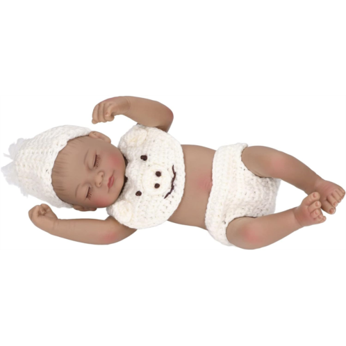 01 02 015 Reborn Baby Doll 10 Inch Bendable Lifelike Baby Doll Funny Birthday Party Gift