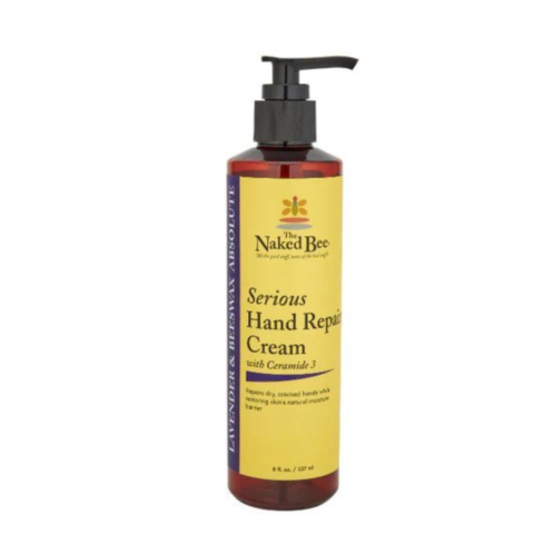 The Naked Bee Lavender & Beeswax Serious Hand Repair Cream 8 oz.