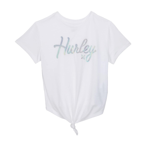Hurley Kids Knotted Boxy Tee (Little Kids)