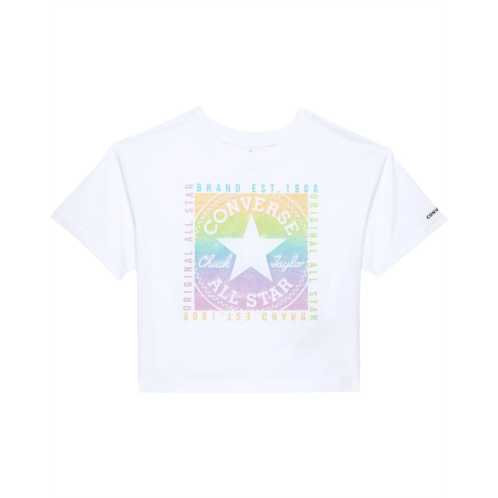 Converse Kids Glitter Chuck Patch Boxy T-Shirt (Little Kids)