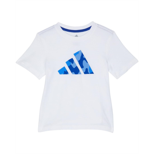Adidas Kids Short Sleeve Camo Logo - Tee (Toddler/Little Kids)