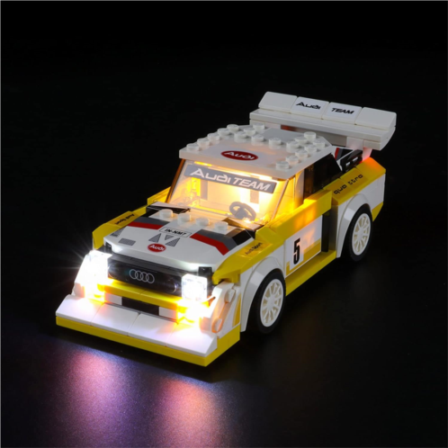 LIGHTAILING Led Lighting Kit for Lego- 76897 1985 Audi Sport Quattro S1 Building Blocks Model - LED Light Set Compatible with Lego Model(Not Include Lego Model)