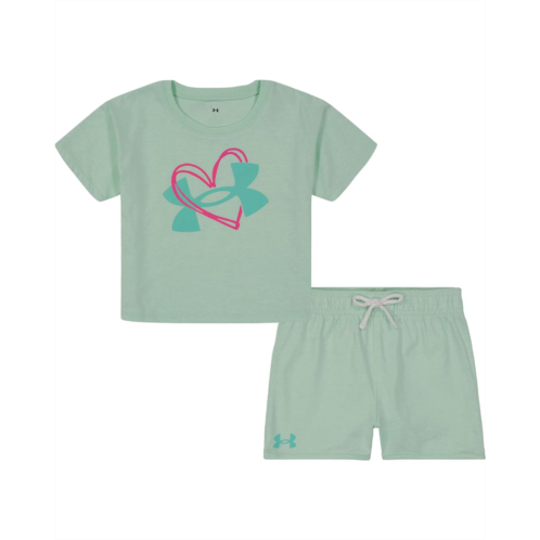Under Armour Kids Jersey Tee and Shorts Set (Toddler)