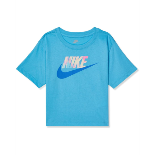 Nike Kids Printed Club Boxy Tee (Little Kids)