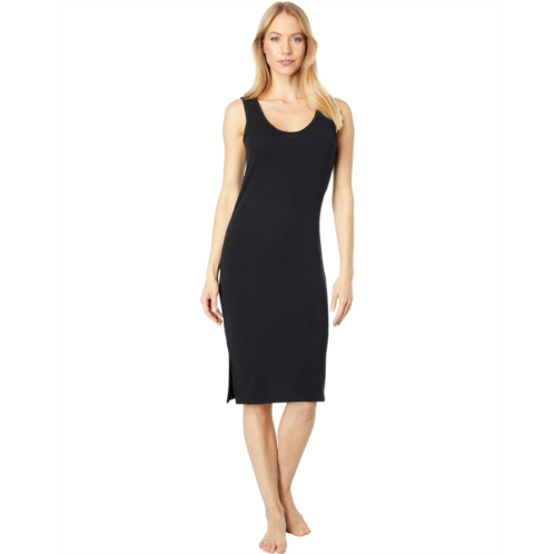Yummie French Terry Lounge Dress with Side Slits