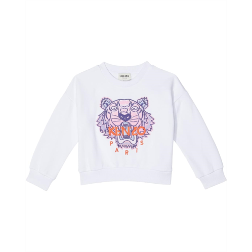 Kenzo Kids Tiger Embroidery Sweatshirt (Little Kids/Big Kids)