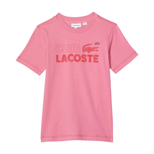 Lacoste Kids Short Sleeve Crew Neck Club T-Shirt (Toddler/Little Kids/Big Kids)