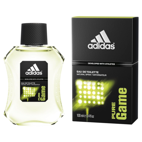 Adidas Pure Game Eau De Toilette Spray 3.4 Oz/ 100 Ml for Men By 3.4 Fl Oz