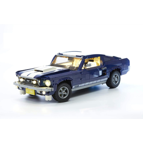 Brick Loot Deluxe LED Lighting Kit for Your Lego Ford Mustang Set 10265 (Lego Set NOT Included)