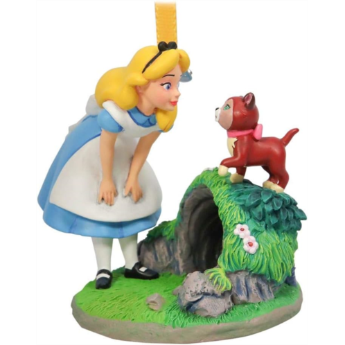 Disney Alice and Dinah Sketchbook Ornament - Alice in Wonderland