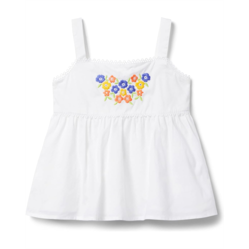 Janie and Jack Embroidered Blouse (Toddler/Little Kids/Big Kids)