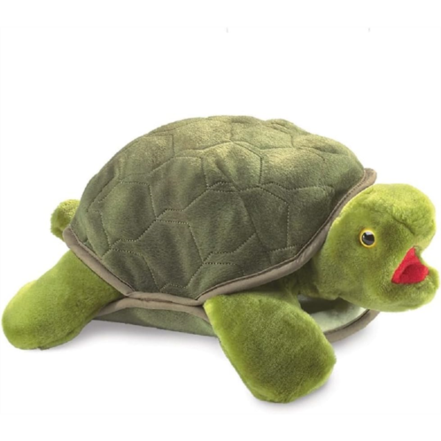 The Puppet Company Folkmanis Turtle Plush Hand Puppet