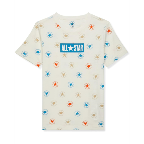 Converse Kids All Star All Over Print Short Sleeve Tee (Big Kids)