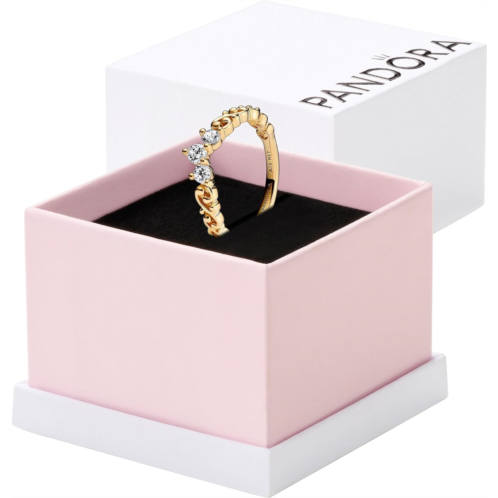 Pandora Regal Swirl Tiara Ring - Majestic Ring for Women - Gift for Her - Jewelry for Women - Clear Cubic Zirconia - With Gift Box