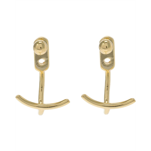 Madewell Vermeil Delicate Curvy Studs Earrings