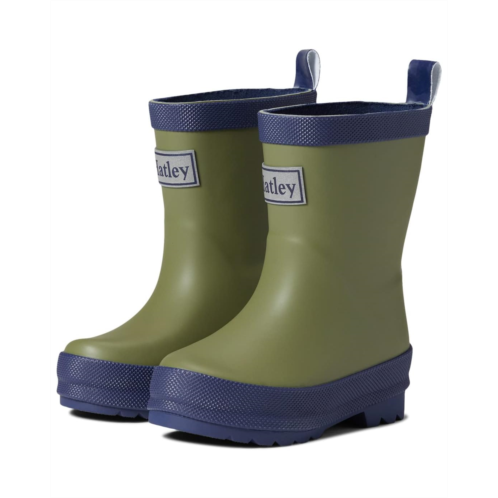 Hatley Kids Forest Green Matte Rain Boots (Toddler/Little Kid/Big Kid)