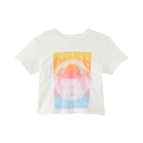 Roxy Kids Sunrise Tropics Oversized Boyfriend T-Shirt (Little Kids/Big Kids)