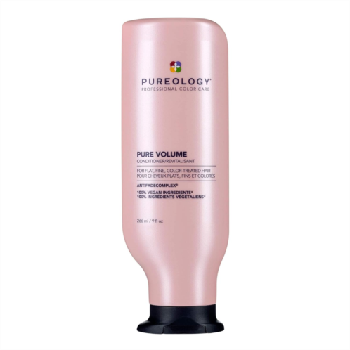 Pureology Pure Volume Conditioner For Flat, Fine, Color-Treated Hair Adds Volume & Movement Lightweight Conditioner Sulfate-Free Vegan Updated Packaging