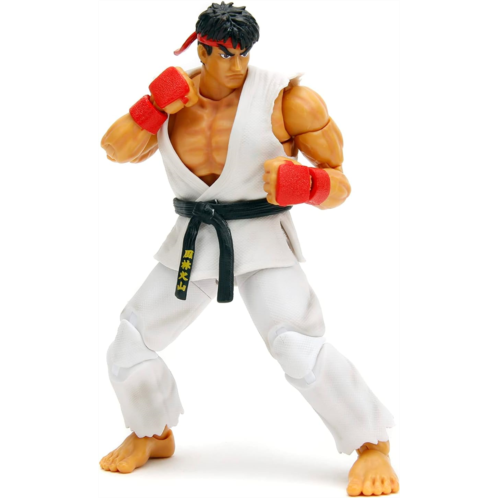Jada Toys Street Fighter II 6 Ryu Action Figure, Toys for Kids and Adults