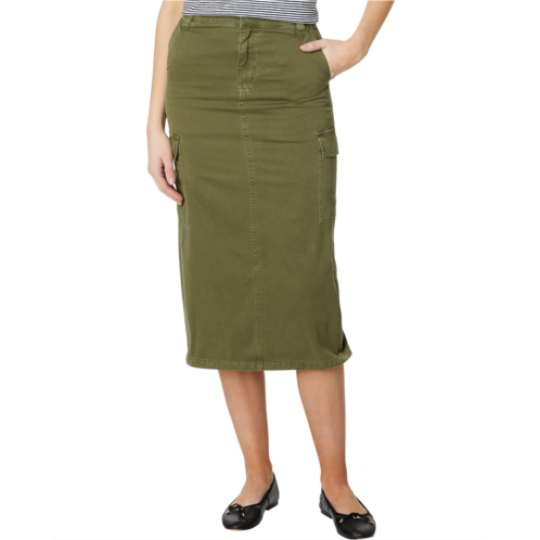 Madewell Garment-Dyed Cargo Midi Skirt