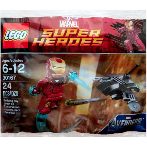 LEGO Super Heroes Marvel Iron Man vs. Fighting Drone, Polybag # 30167
