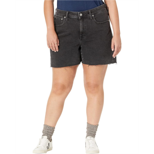Madewell The Plus Perfect Jean Short in Lunar Wash